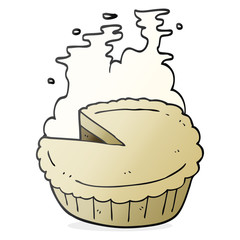 cartoon pie