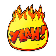 yeah! cartoon shout