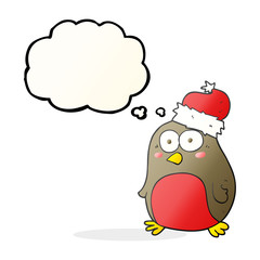 thought bubble cartoon robin