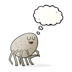 thought bubble cartoon tick