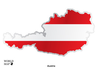 Map Austria.