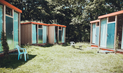 Obraz na płótnie Canvas summer houses