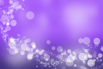 Purple Defocused lights
