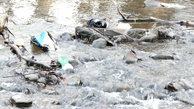 Garbage in Small River
