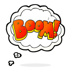 thought bubble cartoon boom