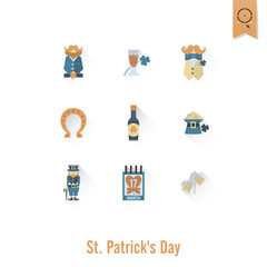 Fototapeta premium Saint Patricks Day Isolated Icon Set