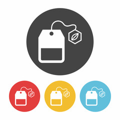 Obraz premium tea bag icon