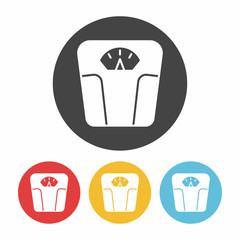 Weighing machine icon