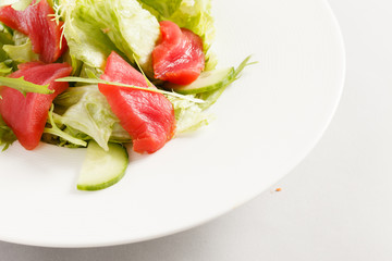 salad with tuna