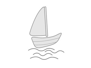 boat ship icon background