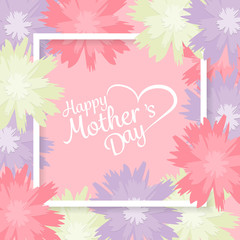 Mother's day background. vector