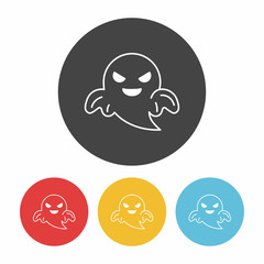 Obraz premium halloween monster icon
