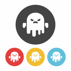 halloween monster icon