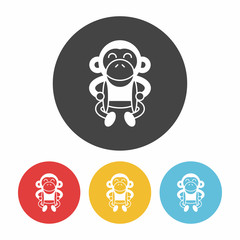 toy monkey icon