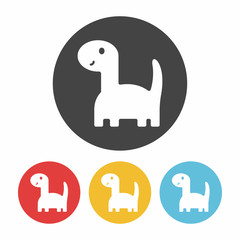 toy dinosaur doll icon