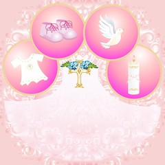 Kompozycja na chrzest, © klatki