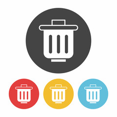 garbage can icon