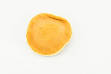 Japanese Traditional Dessert : Dorayaki isolated on white 