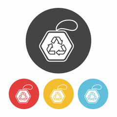 recycle tag icon