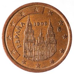 pièce 5 centimes euro Espagne