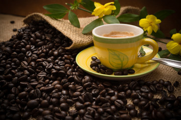 Tazza di caffè italiano 