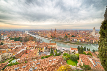 Fototapeta na wymiar Verona in Italy