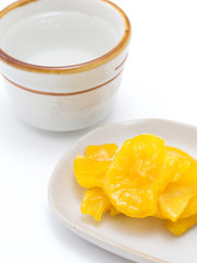 つぼ漬けとお酒