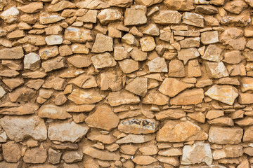 old wall of stones
