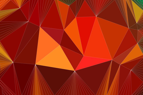 Seamless abstract triangle polygonal mosaic colorful pattern background