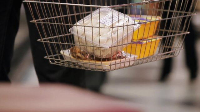 Semi-finished products in the shopping basket
