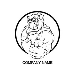 bulldog logo