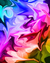 Colorful paint background