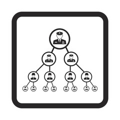 military hierarchy icon