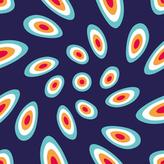 Vector modern seamless colorful geometry pattern trippy, color abstract geometric background, pillow multicolored print, retro texture, hipster fashion design