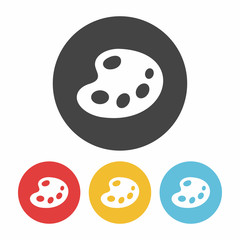 Fototapeta premium Palette icon