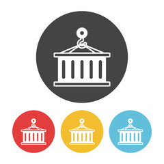 logistics freight icon