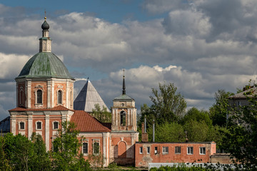 Fototapeta na wymiar views of one of the oldest Russian city of Smolensk. illustrative photo