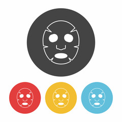 Facial mask icon