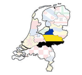 gelderland on map of provinces of netherlands