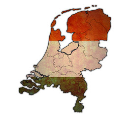 map of provinces of netherlands