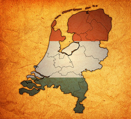 map of provinces of netherlands