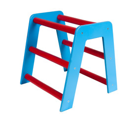 Children's ladder on a white background