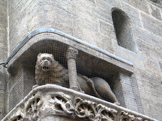 Fototapeta na wymiar Lion in Vienna
