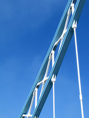 Detail of London Tower bridge