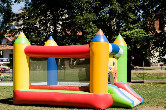 inflatable playground