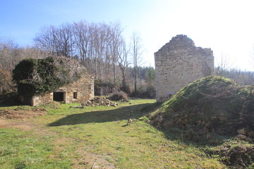 Fototapeta na wymiar château de la Faye, Olmet, 63