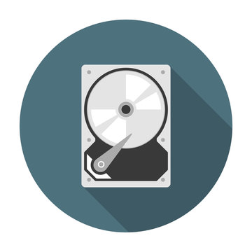 Hard Drive Icon Flat