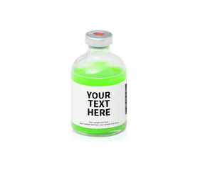 Alternative Medication with blank label