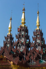 Fototapeta na wymiar Shwedagon Pagoda in Yangon, Myanmar.