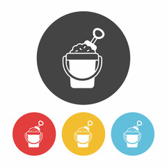 sand bucket icon